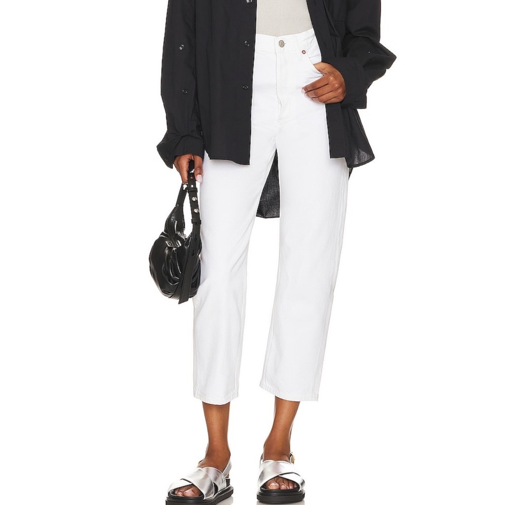 Agolde Toni Jeans Womens 26 Stretch white Denim